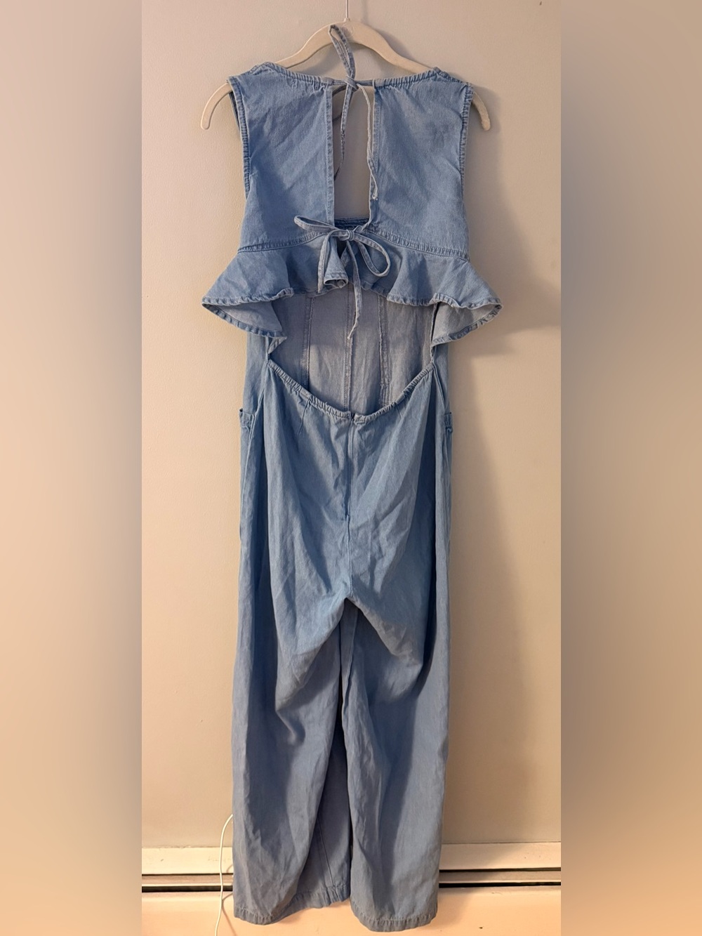 Nasty Gal Ruffle Back Jumpsuit - Picture 2 of 3